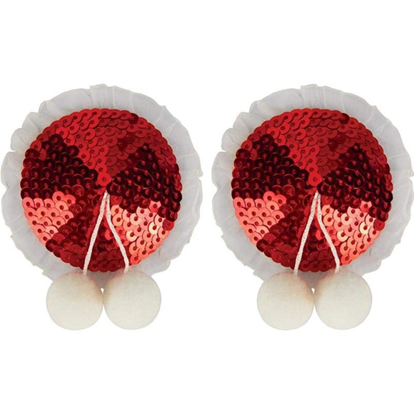 eye candy Other - Eye Candy Red Burlesque Sequin Pasties Tassels